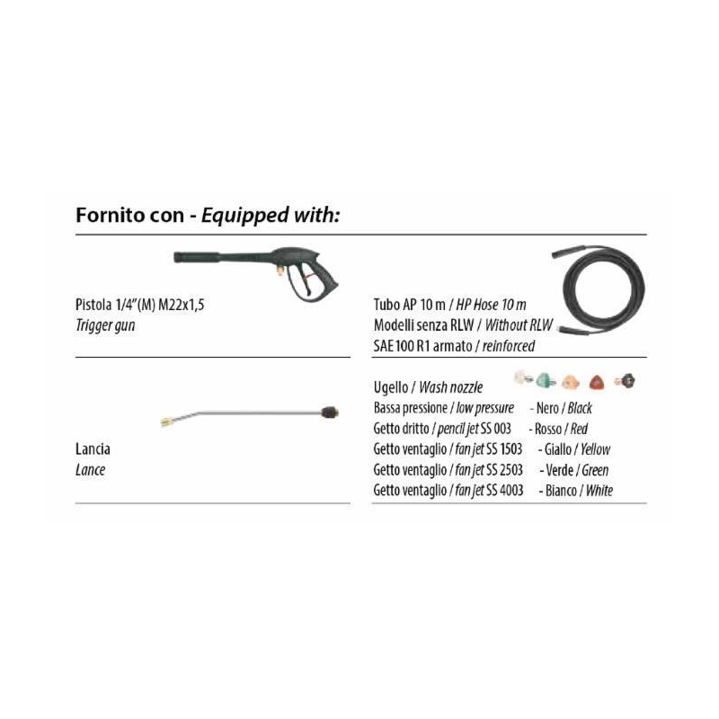 IDROPULITRICE ALTA PRESSIONE AR 1445