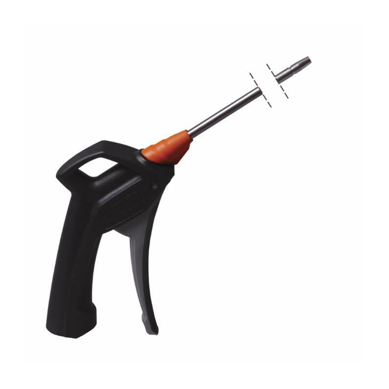 Pistola Tucano con tubetto in acciaio inox