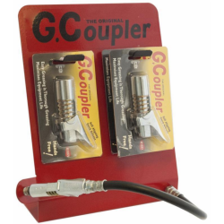 ESPOSITORE DA BANCO IN METALLO CON 12 TESTINE 85626