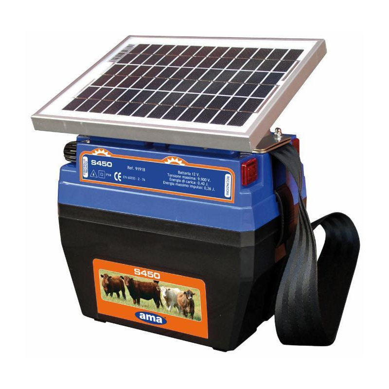 ELETTRIFICATORE S450  A PANNELLO SOLARE