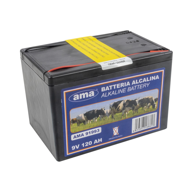 PILA ALKALINA 9V120AH
