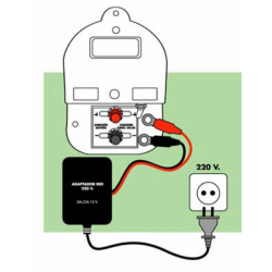 ADATTATORE 12-230V PER ART 91911 E 91912