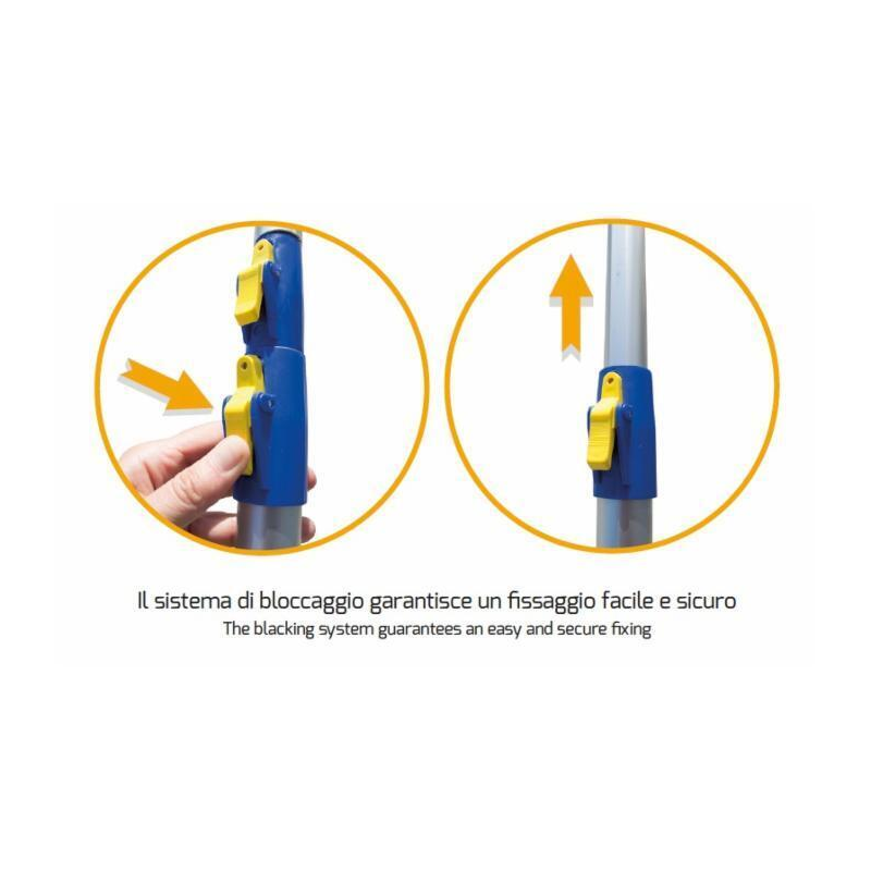 IDROPISTOLA CON LANCIA TELESCOPICA IN ALLUMINIO