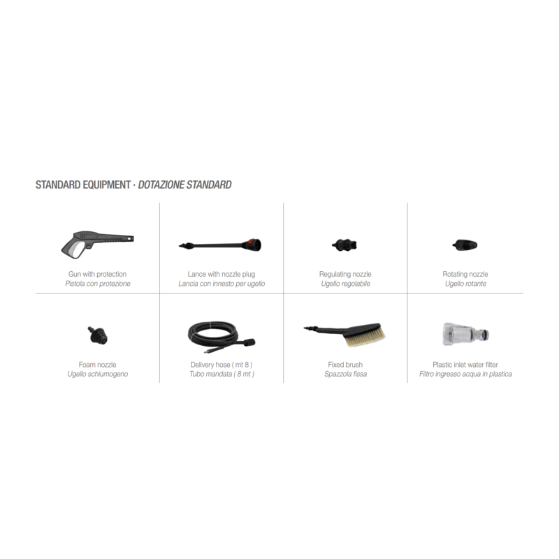 IDROPULITRICE Mercury RM 1100 EXTRA 360 L/H