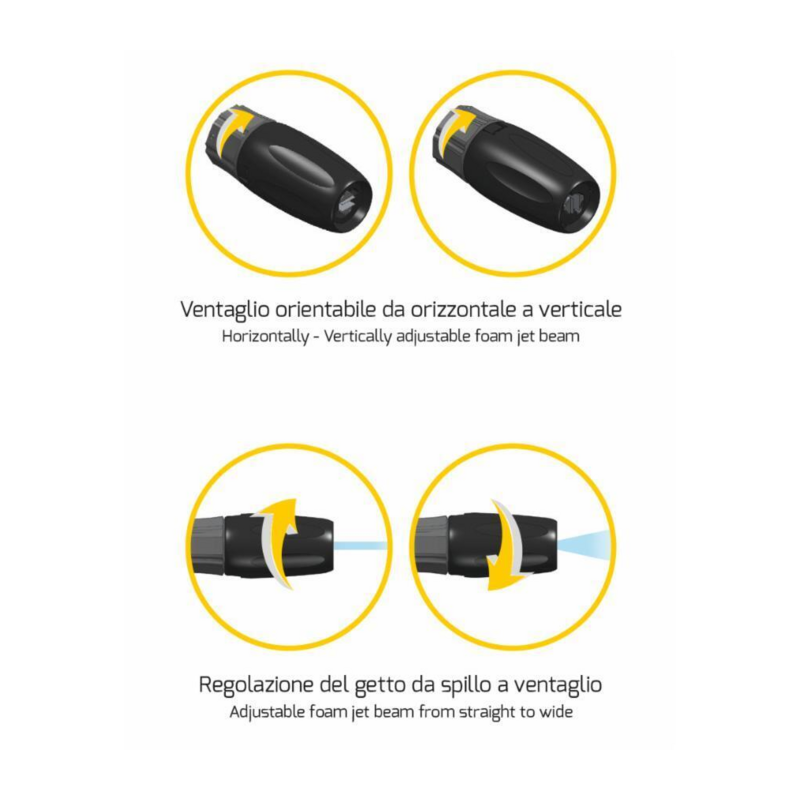 LANCIASCHIUMA CON SERBATOIO 1LT