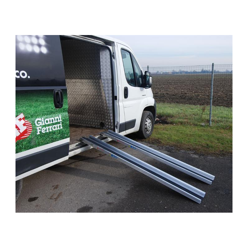 COPPIA RAMPE SERIE TELESCOPICHE
