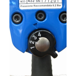 AVVIATORE IMPULSI 1/2",Avvitatore impulsi 1/2".Scarico aria laterale.Regolatore di potenza a 4 velocità Nm516"