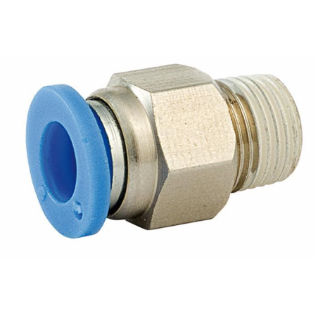 RACCORDO DIRITTO MASCHIO CONICO