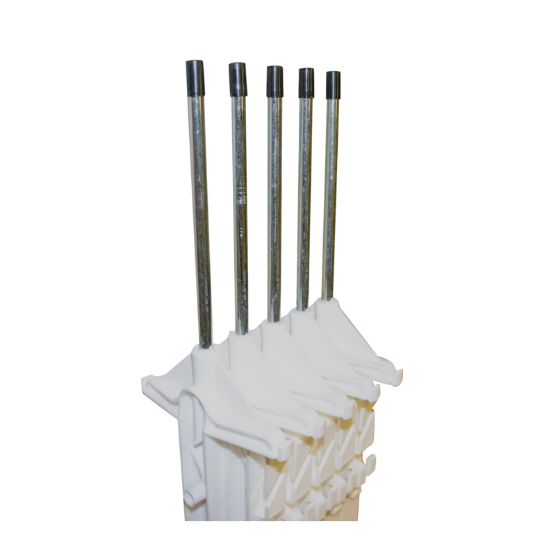 PICCHETTO PLASTICA DOPPIO PIEDINO