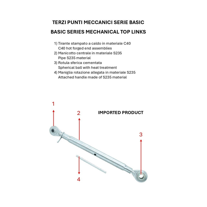 3PUNTO BASIC CAT. 2 27X3 460-680 MM