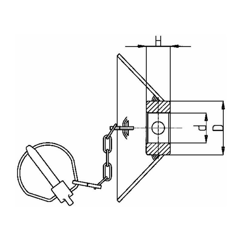 CONO GUIDA CATEGORIA 2/2° 56X69 Ø28