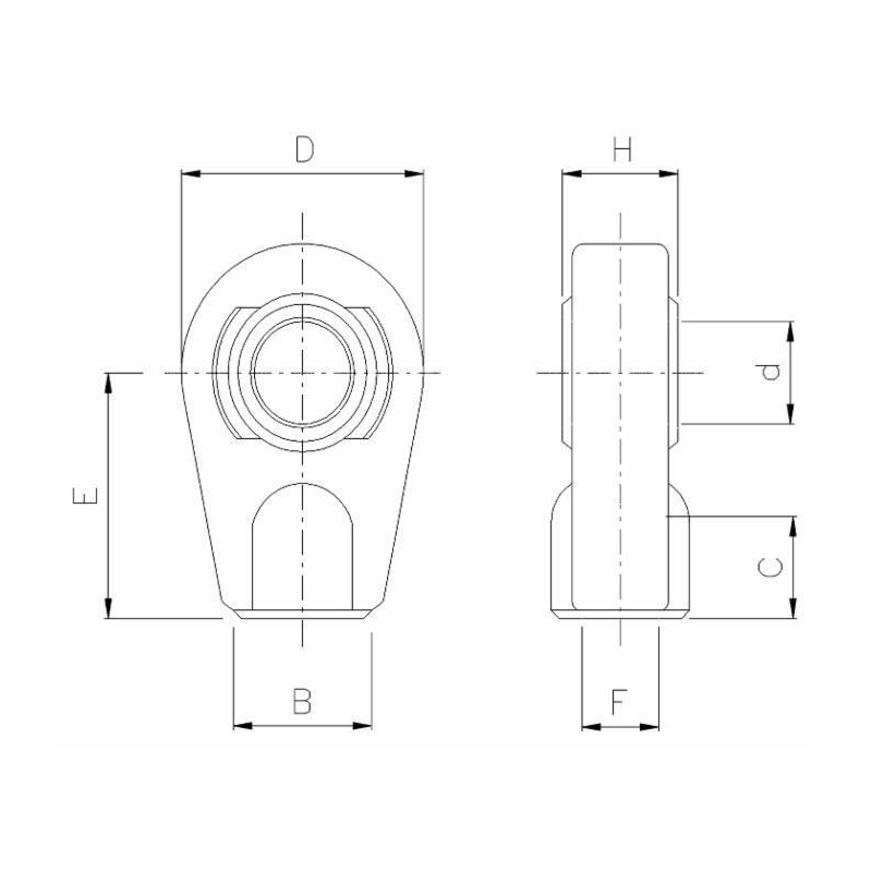 SUPPORTO ROT.SF.Ø25 FIL.20X1,5