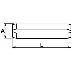 SPINA ELASTICA UNI 6873 4 X 40