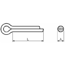 COPPIGLIA ZINCATE UNI 1336 7X70