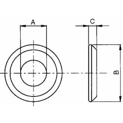 DISTANZIALE Ø37 ESTERNO 64