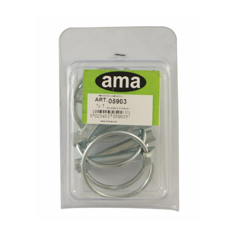 CONFEZIONE 5 SPINE A SCATTO Ø 8