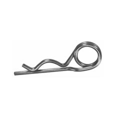 CONFEZIONE 10 COPPIGLIE A MOLLA DOPPIO GIRO Ø 5