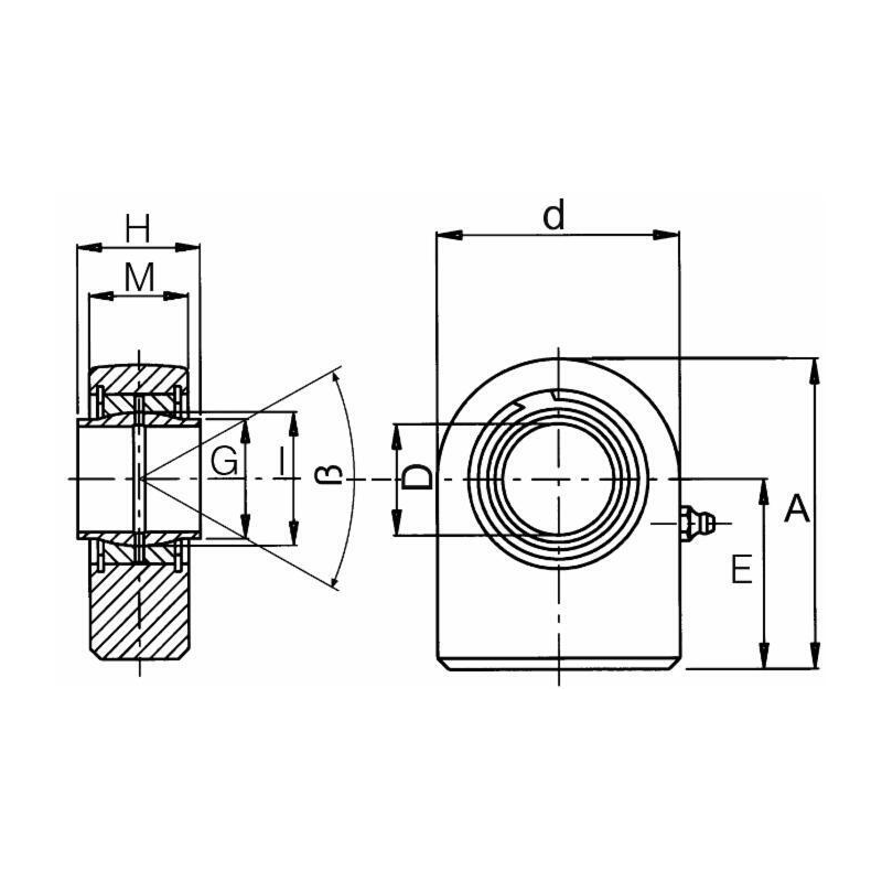 0TSPRL40 SNODO SFER.POST. Ø40