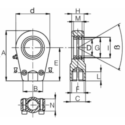 0TSTA35U SNODO SFER. Ø 35