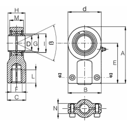0TSCE025 TERM.SNODO Ø 25