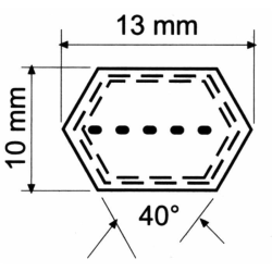 CINGHIA ESAGONALE AA112K