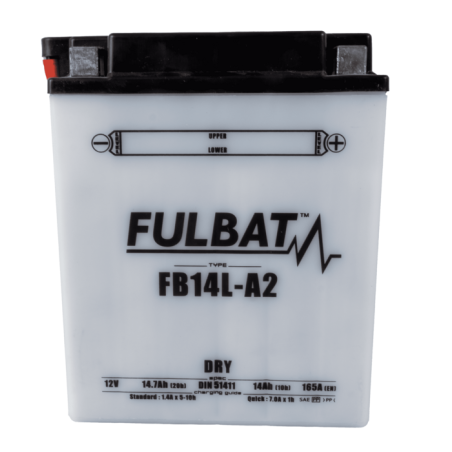 BATTERIA 12N14-3A 12V/14AH -+ KIT