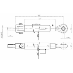 STABILIZZATORE ADATTABILE CASE 224249A2