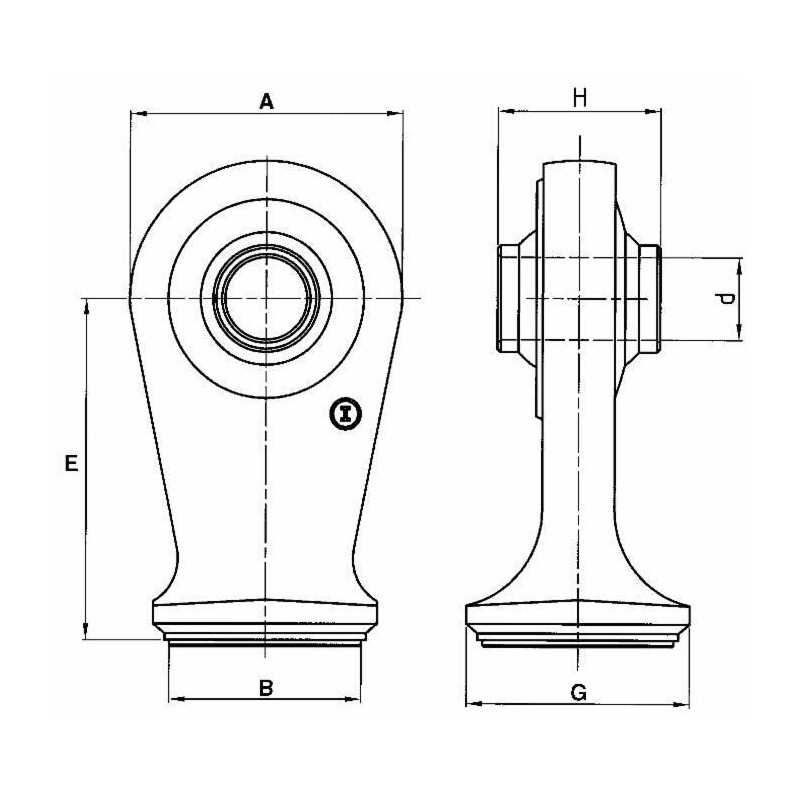 FOND.AL.80 C/SNODO DIAM.25