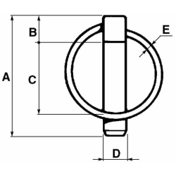 SPINA SCATTO TONDA Ø4.5X45MM