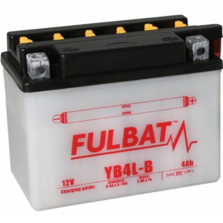 BATTERIA CB4L-B 12V/4AH -+ KIT