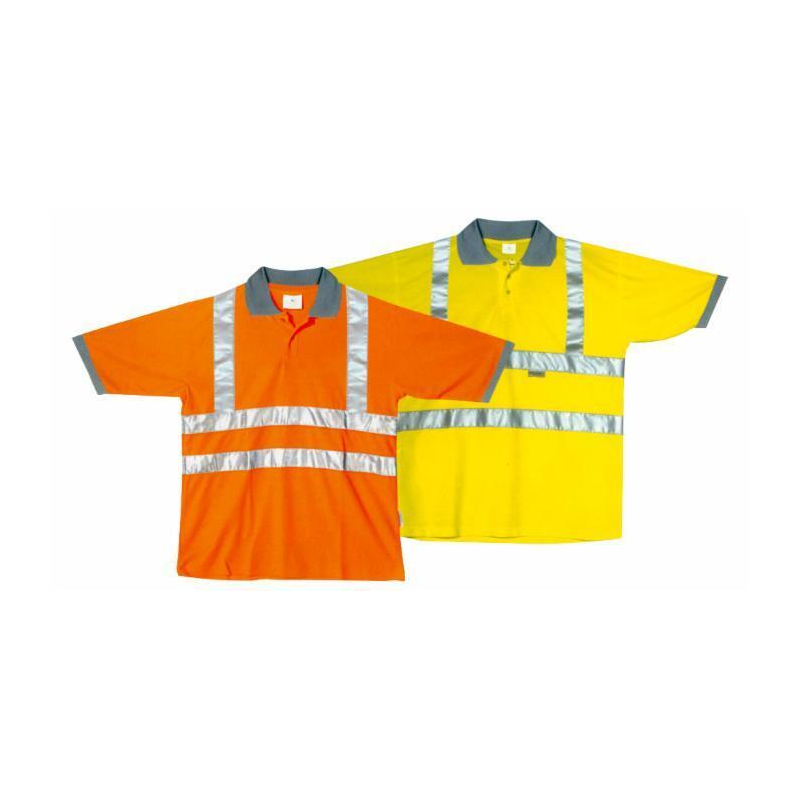 POLO ALTA VISIBILITA' GIALLO