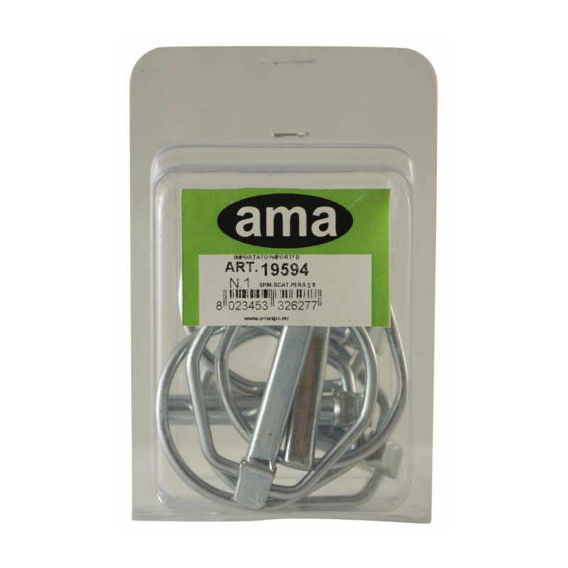 CONFEZIONE 5 SPINE A SCATTO Ø 8