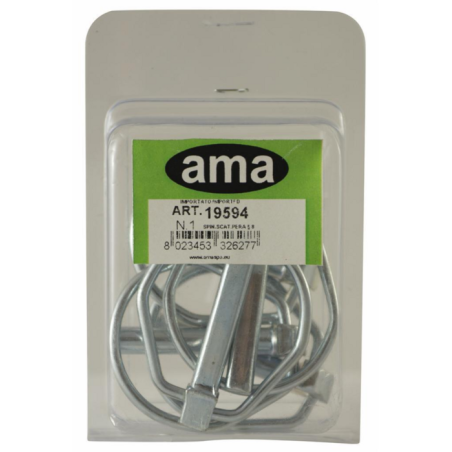 CONFEZIONE 5 SPINE A SCATTO Ø 8