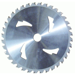 DISCO CON PLACCHETTE IN TUNGSTENO 36 DENTI Ø255