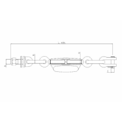 CATENA IMBRIGLIAMENTO 1+1 ADATTABILE A SAME