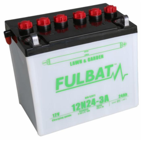 BATTERIA 12N243A 12V/24AH +- KIT