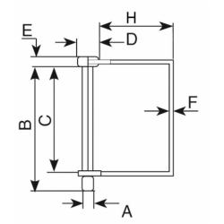 SPINOTTO QUADRO Ø12X67MM