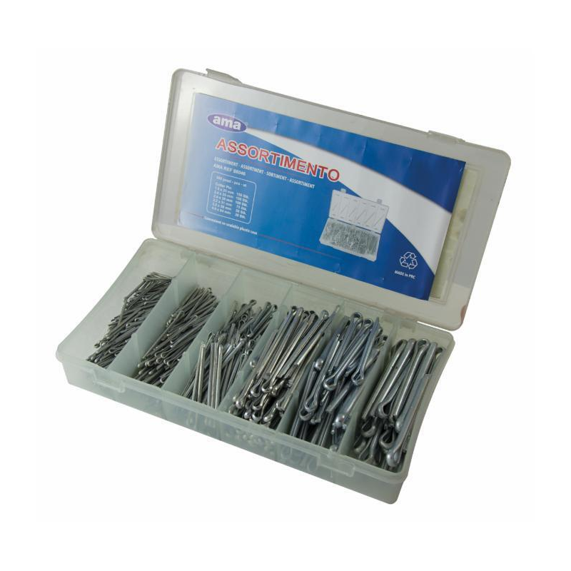 ASSORTIMENTO COPPIGLIE 500 PEZZI