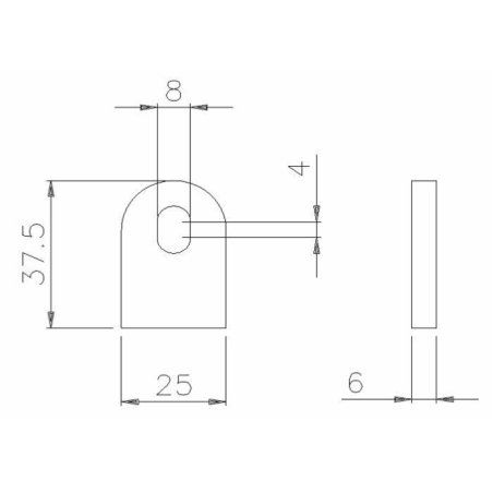 PIASTRINO A SALDARE PER 88075