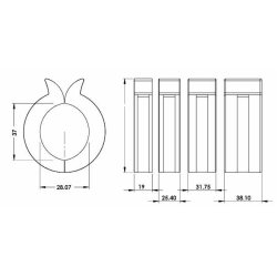 LIMITATORE DI CORSA 1"1/2 (38,1)