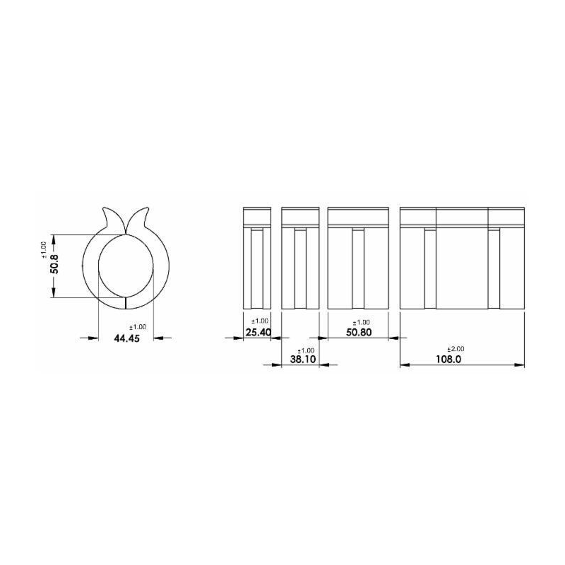 LIMITATORE DI CORSA 4"1/4 (108)