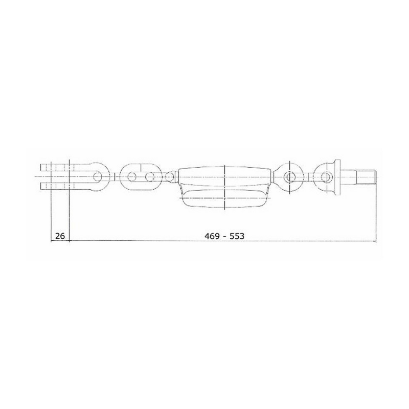 CATENA IMBRIGLIAMENTO 1+2 ADATTABILE A FIAT