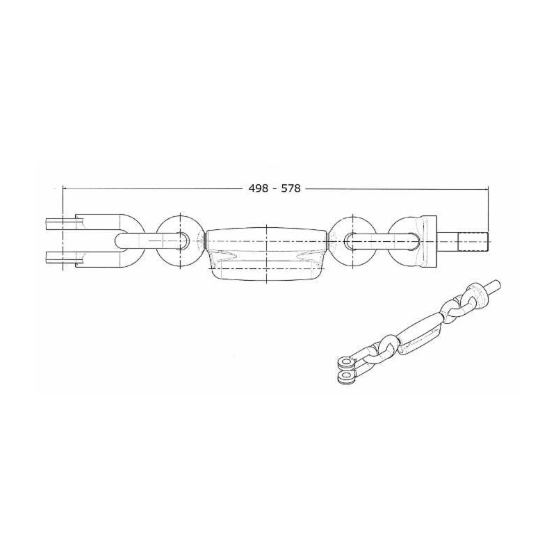 CATENA IMBRIGLIAMENTO 1+1 ADATTABILE A FIAT