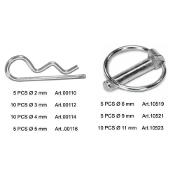 ASSORT.SPINE COPPIGLIE 50 PEZZI