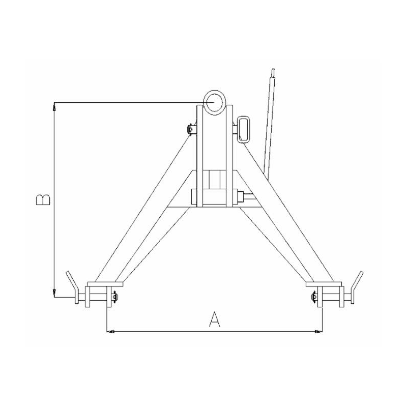 ATTACCO A TRE PUNTI TRIANGOLARE CAT.1