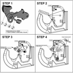 GANCIO RAPIDO INFERIORE CATEGORIA 2 LIGHT