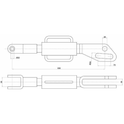 BRACCIO LATERALE COMPLETO ADATTABILE CNH