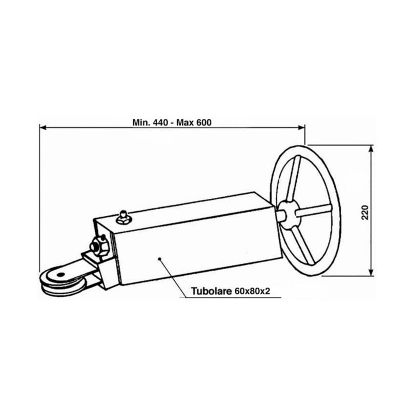 FRENO STAZIONAMENTO PER RIMORCHI