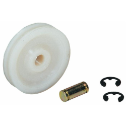 CARRUCOLA  CON PERNO IN NYLON