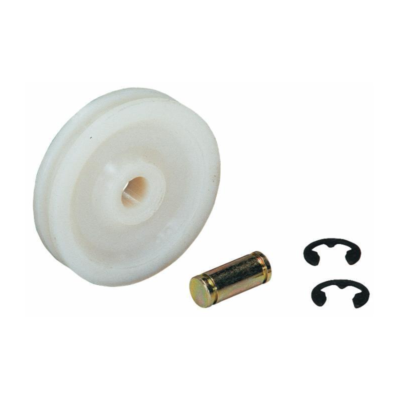 CARRUCOLA  CON PERNO IN NYLON